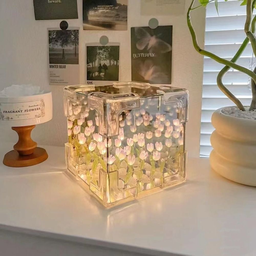 Luz Nocturna de Tulipán LED