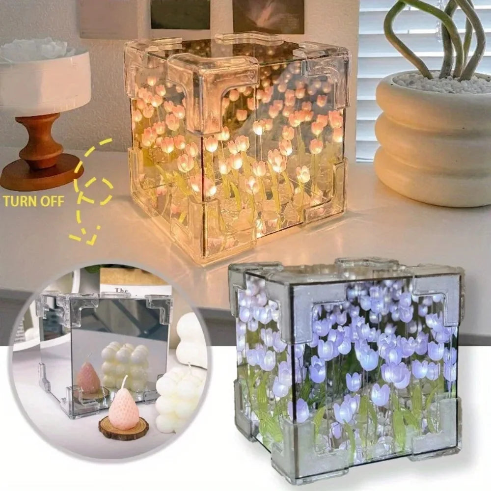 Luz Nocturna de Tulipán LED