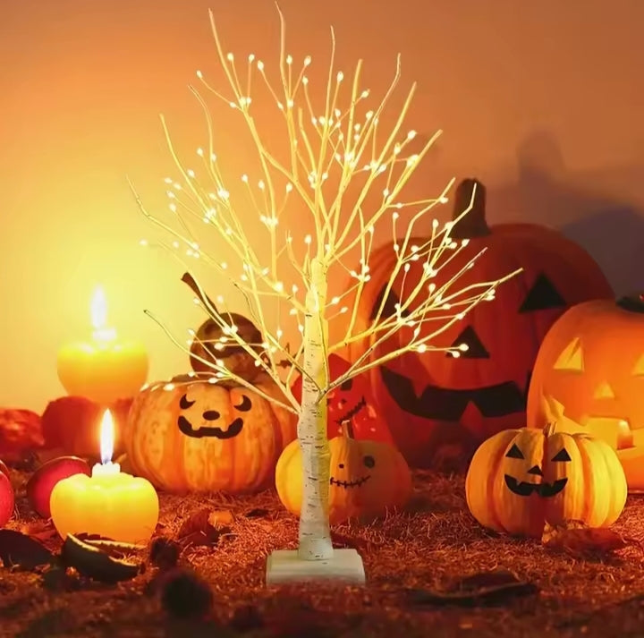 Luz LED Decorativa Árbol Abedul Blanco