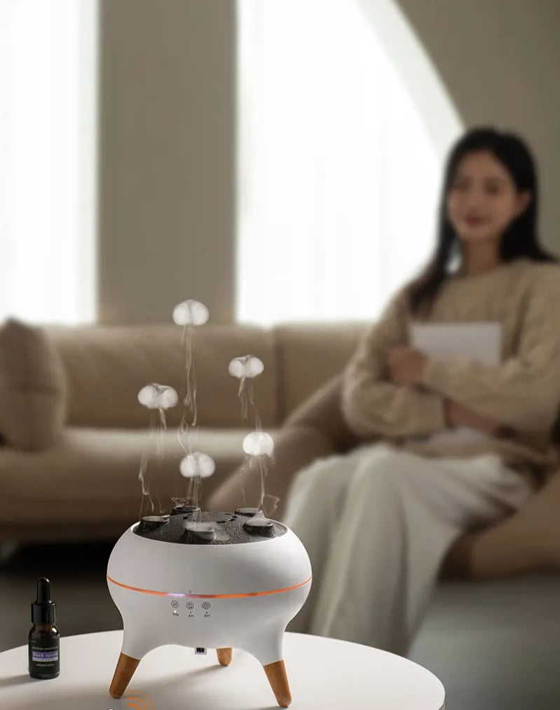 Humidificador Medusa con Luz LED
