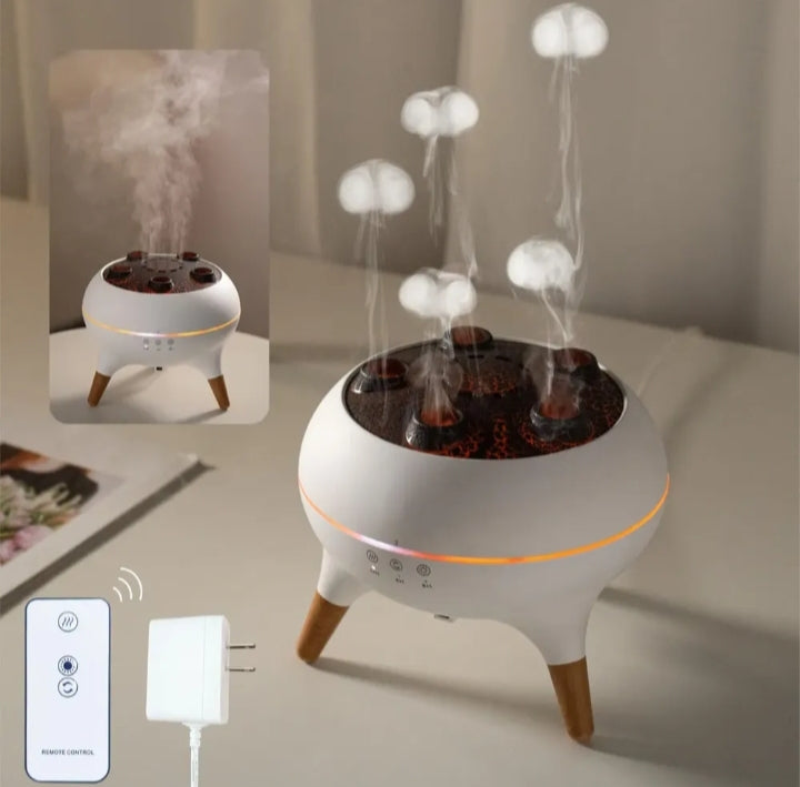 Humidificador Medusa con Luz LED